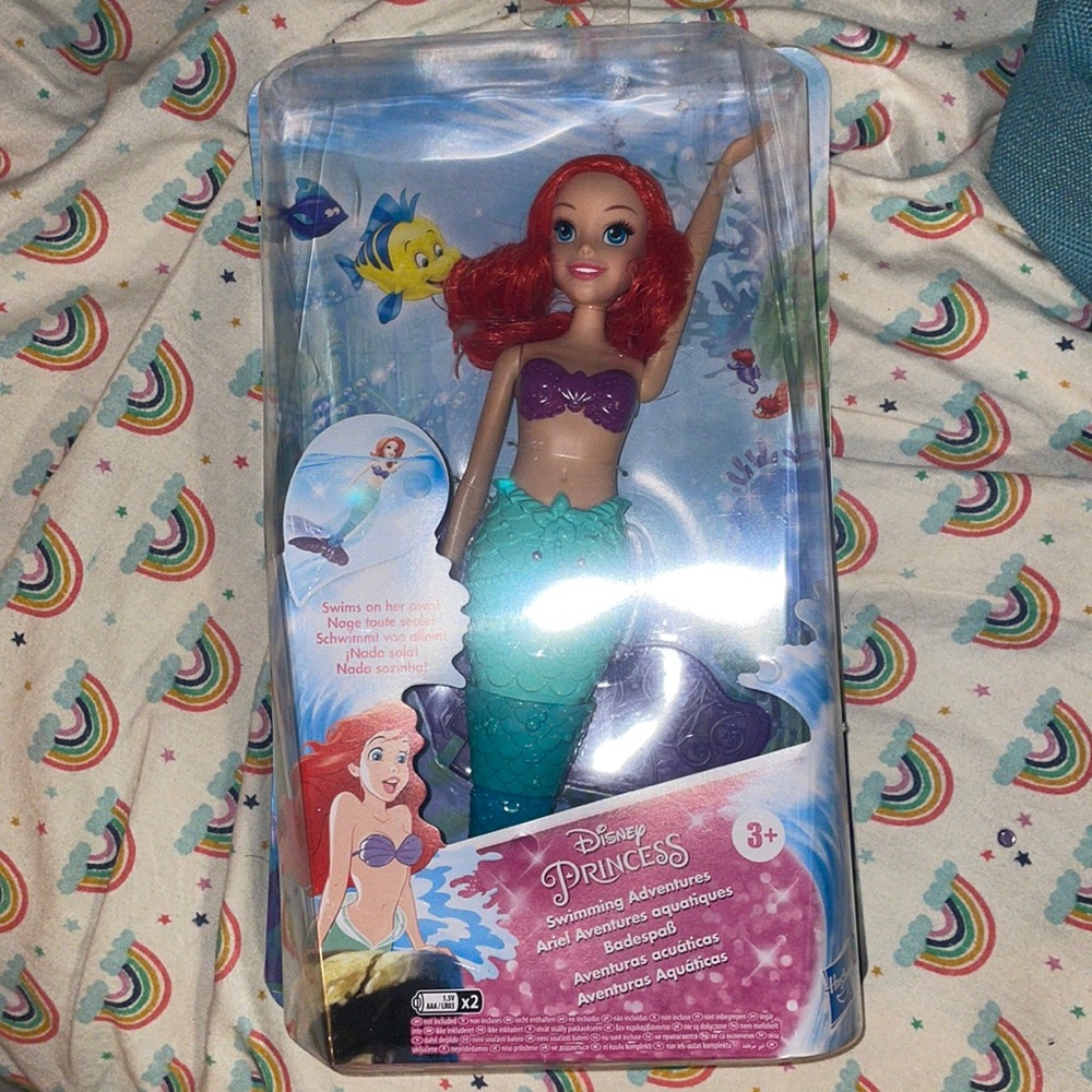 NIB Swimming Adventures Ariel Doll, the Little Mermaid